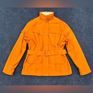 Barbour Women's Featherweight Amelia Waterproof Utility Jacket USA 12 EURO 42
